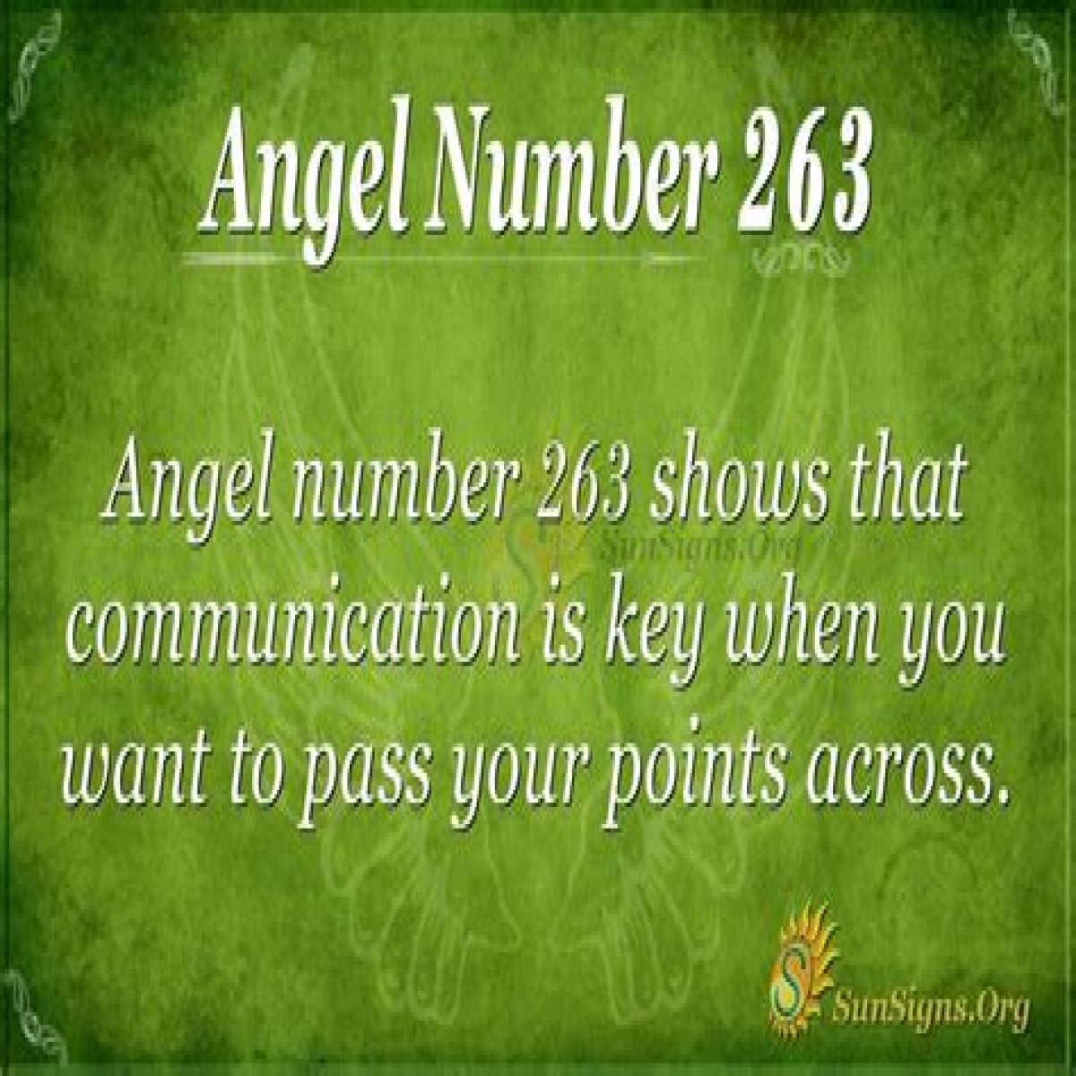 263 Angel Number Meaning - Pulptastic